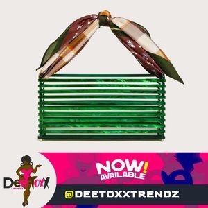 Scarf handle satchel